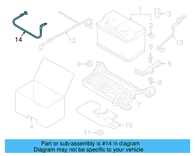 Ground Cable 5Q0-971-250-K - View 6