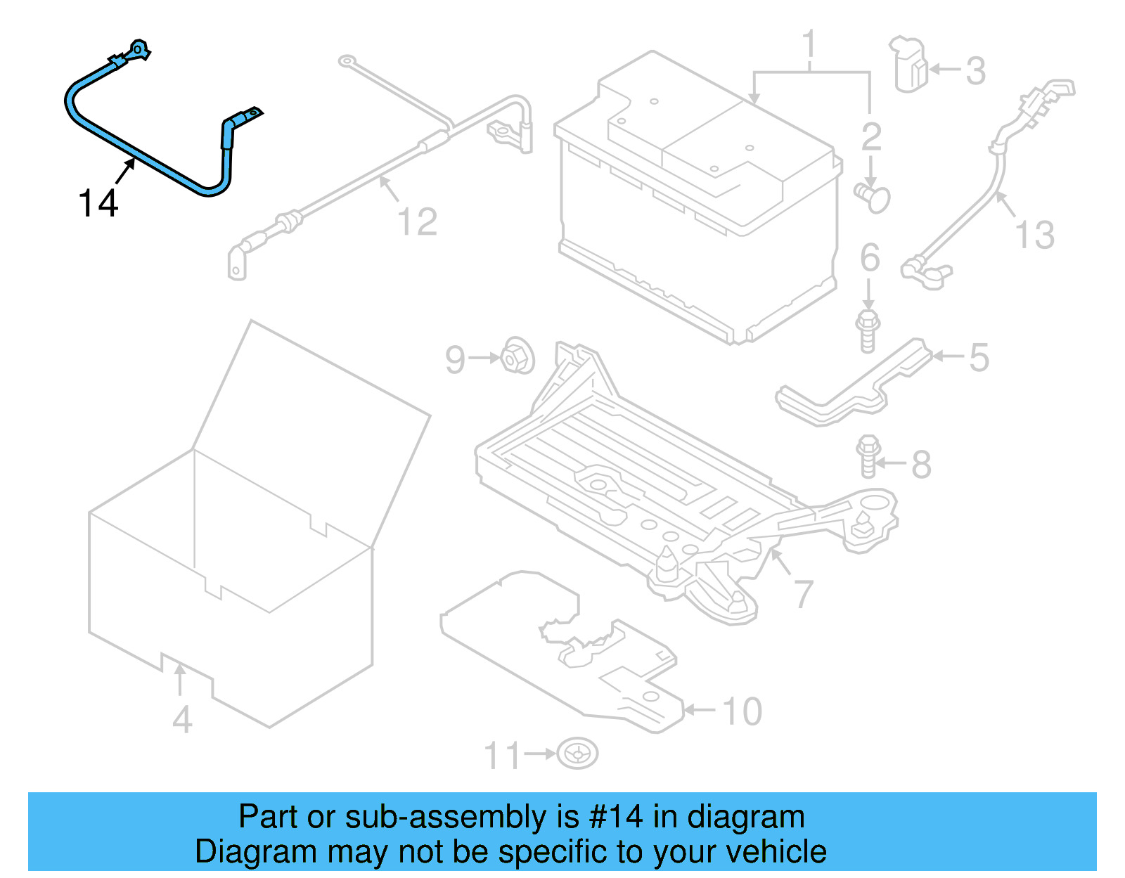 Ground Cable 5Q0-971-250-P