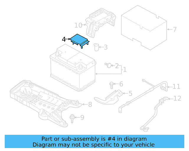 Battery Cap 7N0-915-429-A - View 53