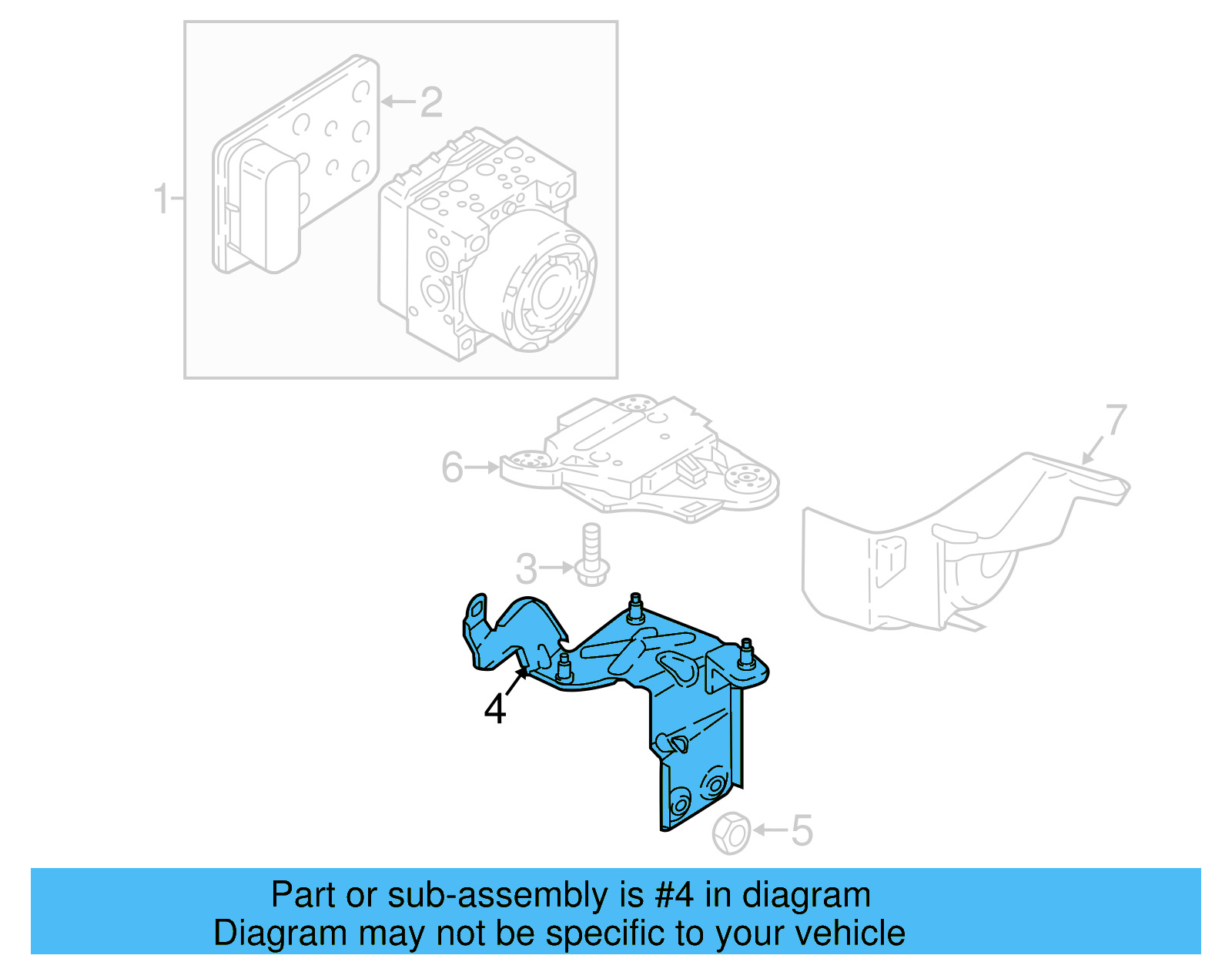 Mount Bracket 5Q1-614-235-K - View 38