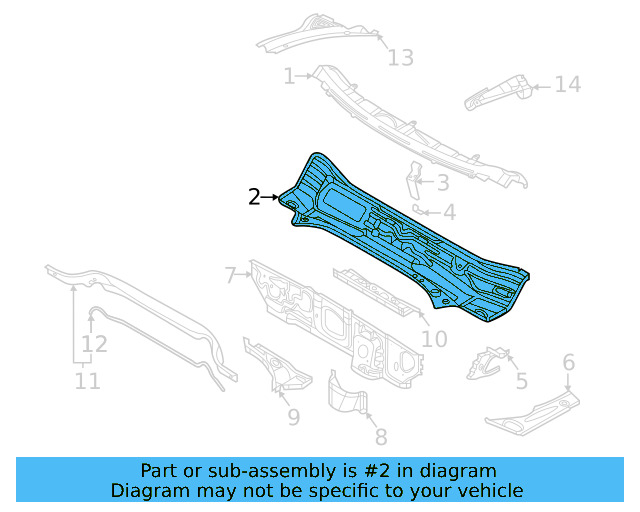 Cowl Panel 5Q1-805-265-B - View 18