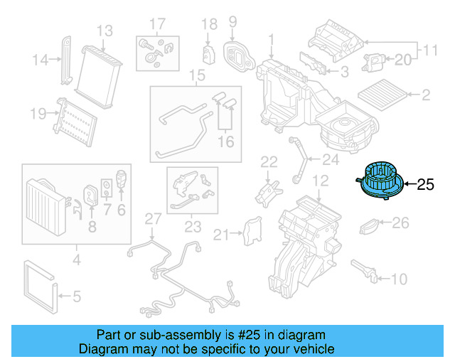 Blower Motor 5Q1-819-021-H - View 6
