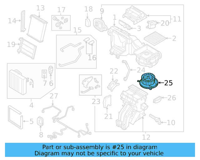 Blower Motor 5Q1-819-021-H