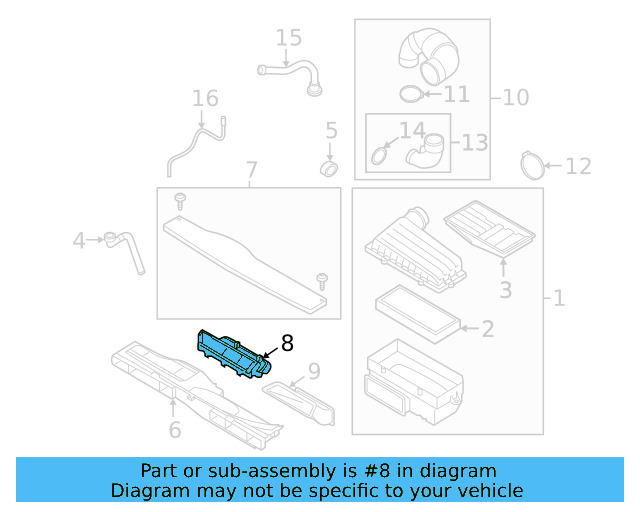 Air Inlet Duct 5QA-129-621-C - View 19
