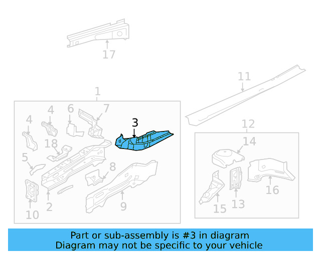 Rail Extension 5QA-803-209 - View 2