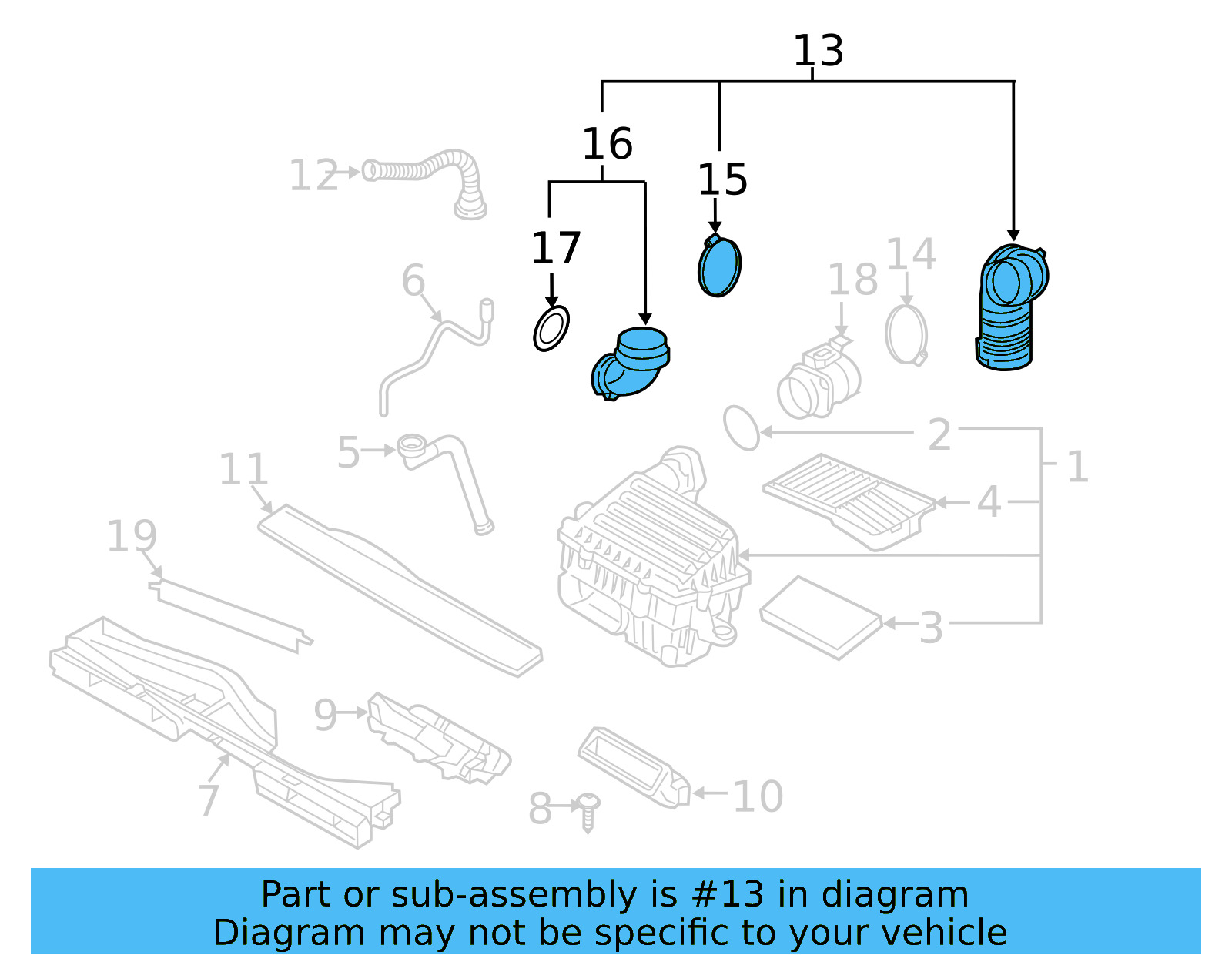 Intake Pipe 5QF-129-654-K - View 6
