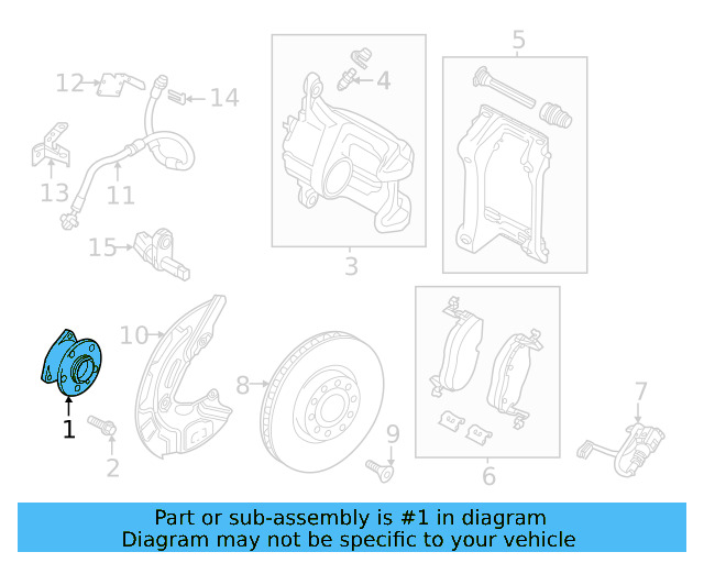 Hub Assembly 5QF-501-611-C - View 6