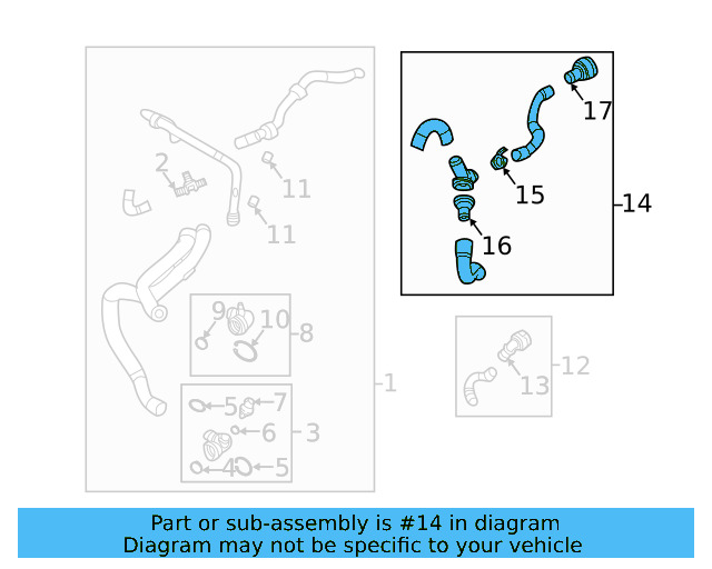 Lower Hose 5Q0-122-051-BD - View 25