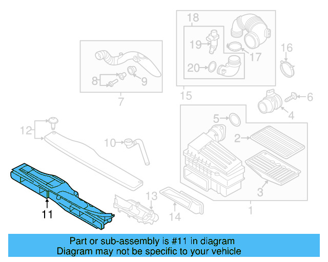 Air Inlet 5QM-129-254 - View 37