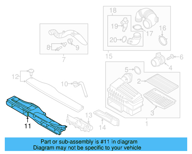 Air Inlet 5QM-129-254 - View 13