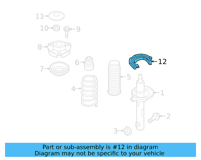 Spring Lower Insulator 5QM-412-545