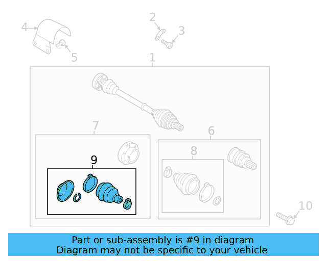Inner Boot 3Q0-498-201 - View 14