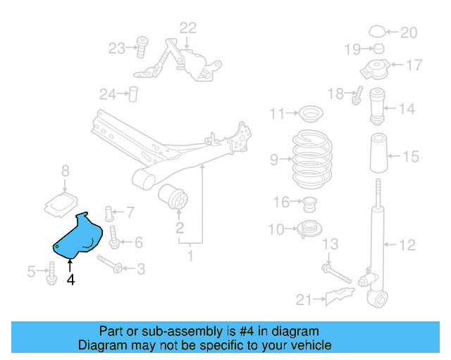 Bracket 5QM-501-546 - View 6