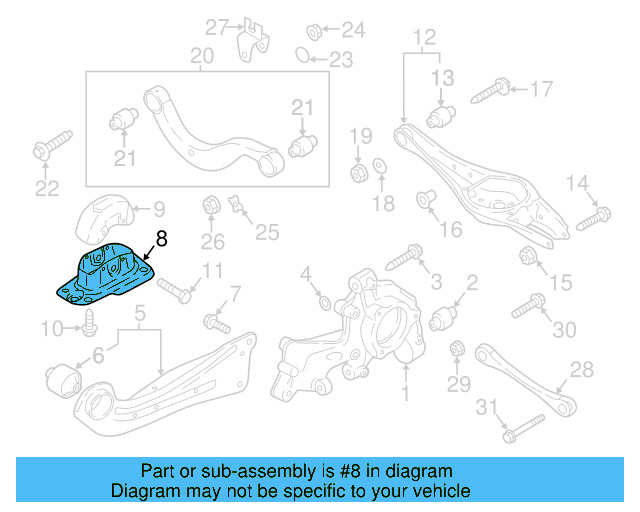 Bracket 1K0-505-130-L - View 25