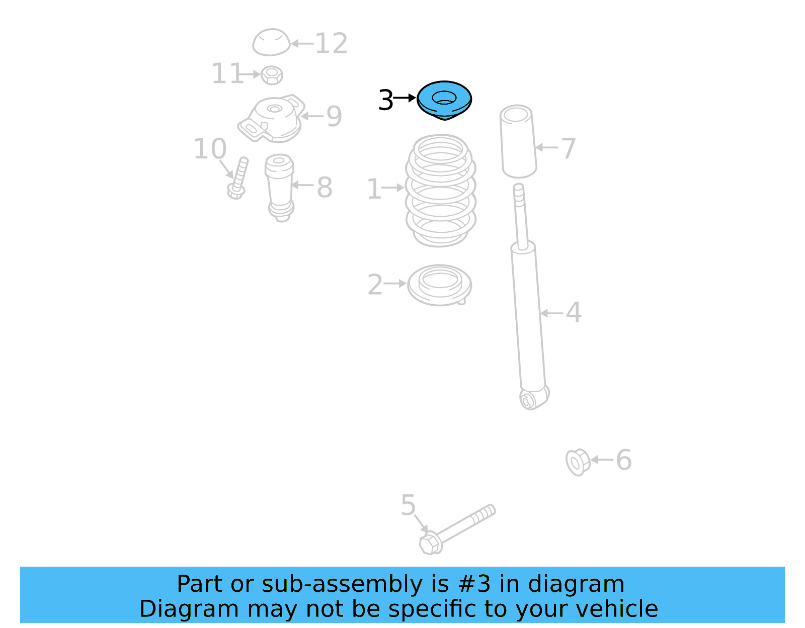 Upper Seat 5QM-512-149 - View 5