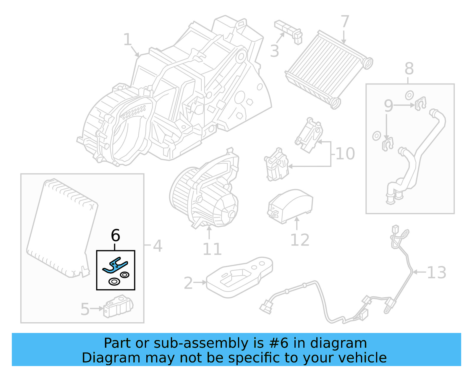 Expansion Valve Seal Kit 5WA-815-155-A - View 13