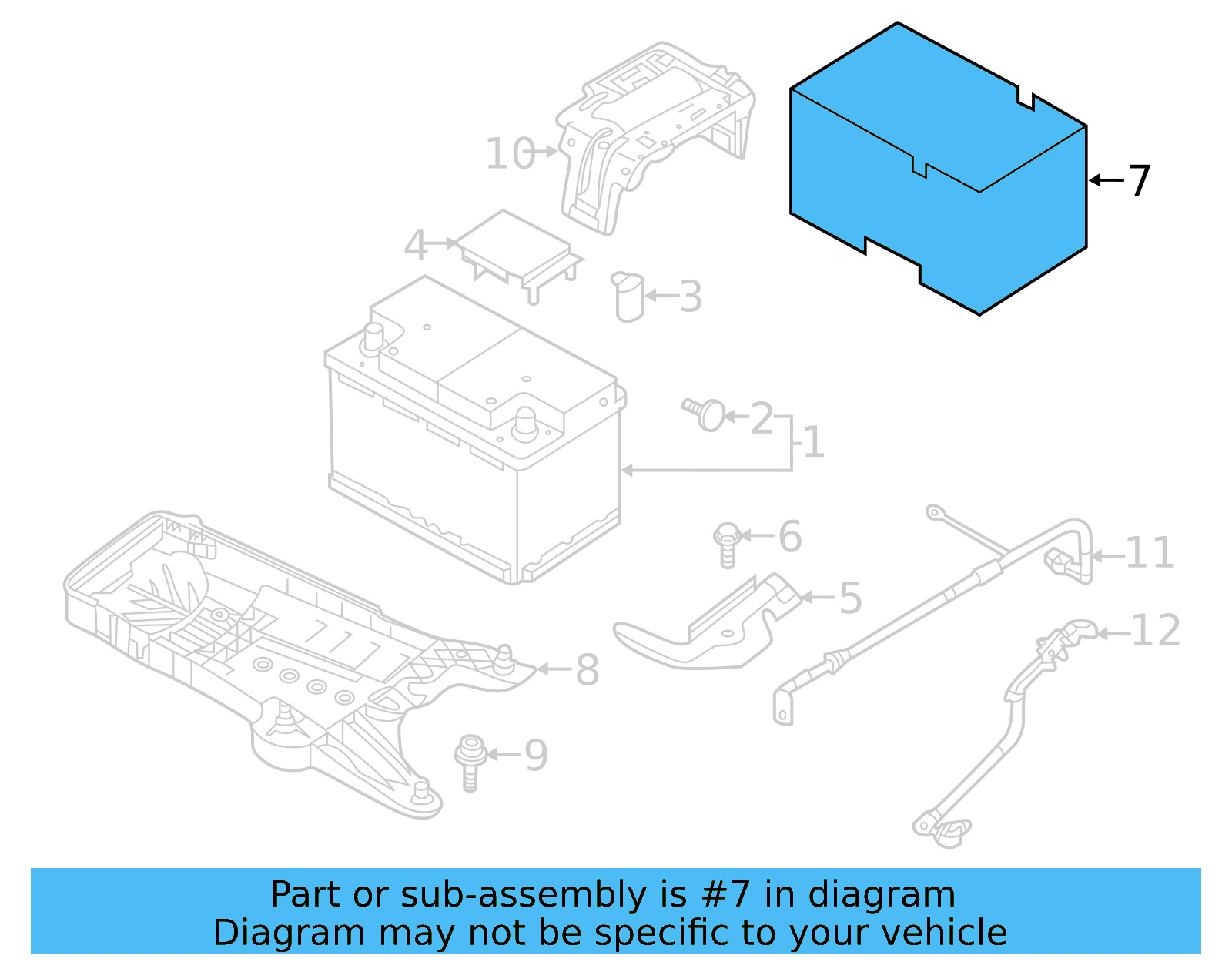 Battery Cover 5WA-915-418-B - View 10