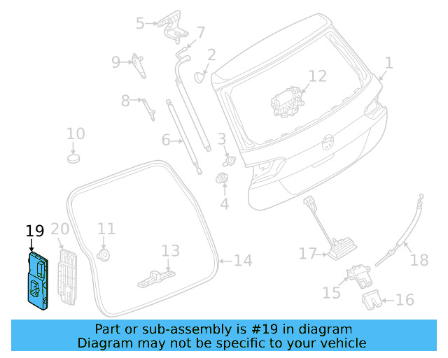 Control Module 5WC-959-107-A - View 7