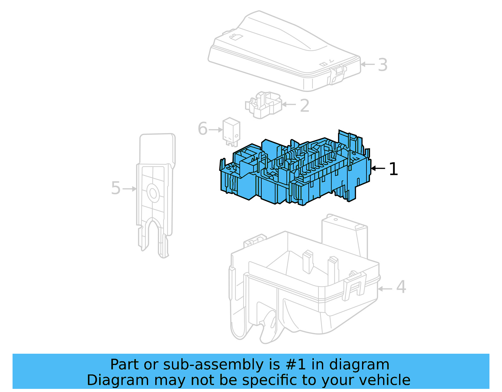 Relay & Fuse Plt 5WA-937-125-B - View 5
