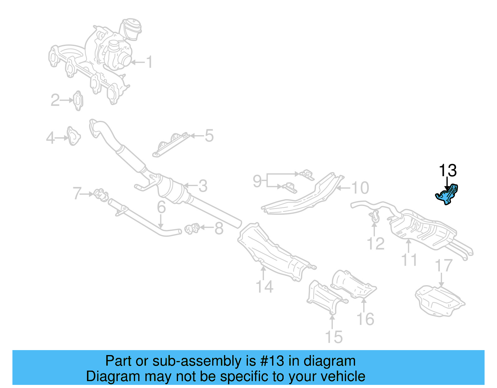 Exhaust Bracket 5X0-253-144 - View 4