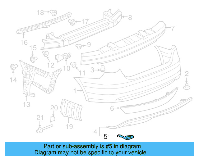 Fender Liner Extension Screw N-103-546-02 - View 126