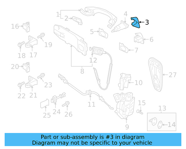 Cap (Unpainted) 5gm837879agru
