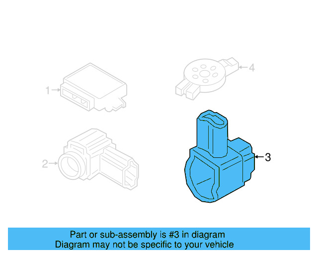 Sensor (Unpainted) 5q0919275cgru - View 39