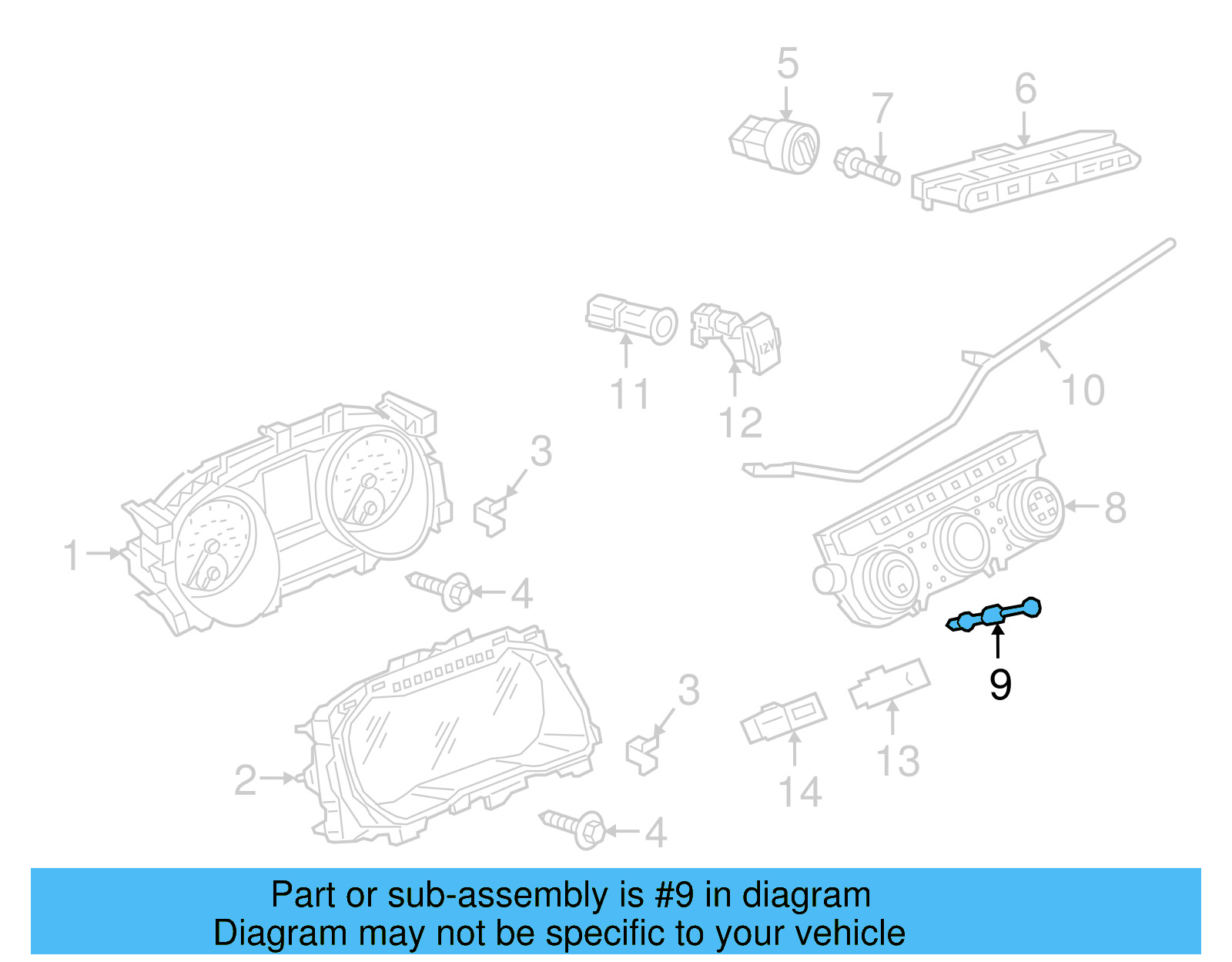 Heater Control Rivet 3G0-807-300 - View 21