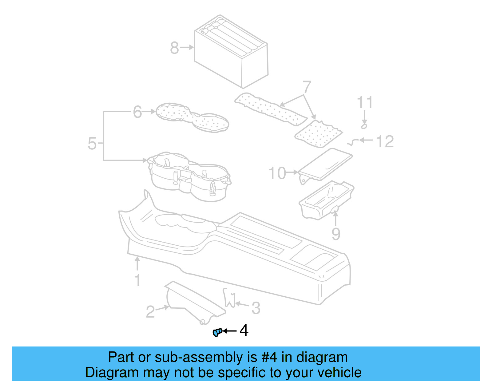 Cover Clip 3B0-885-313 - View 23
