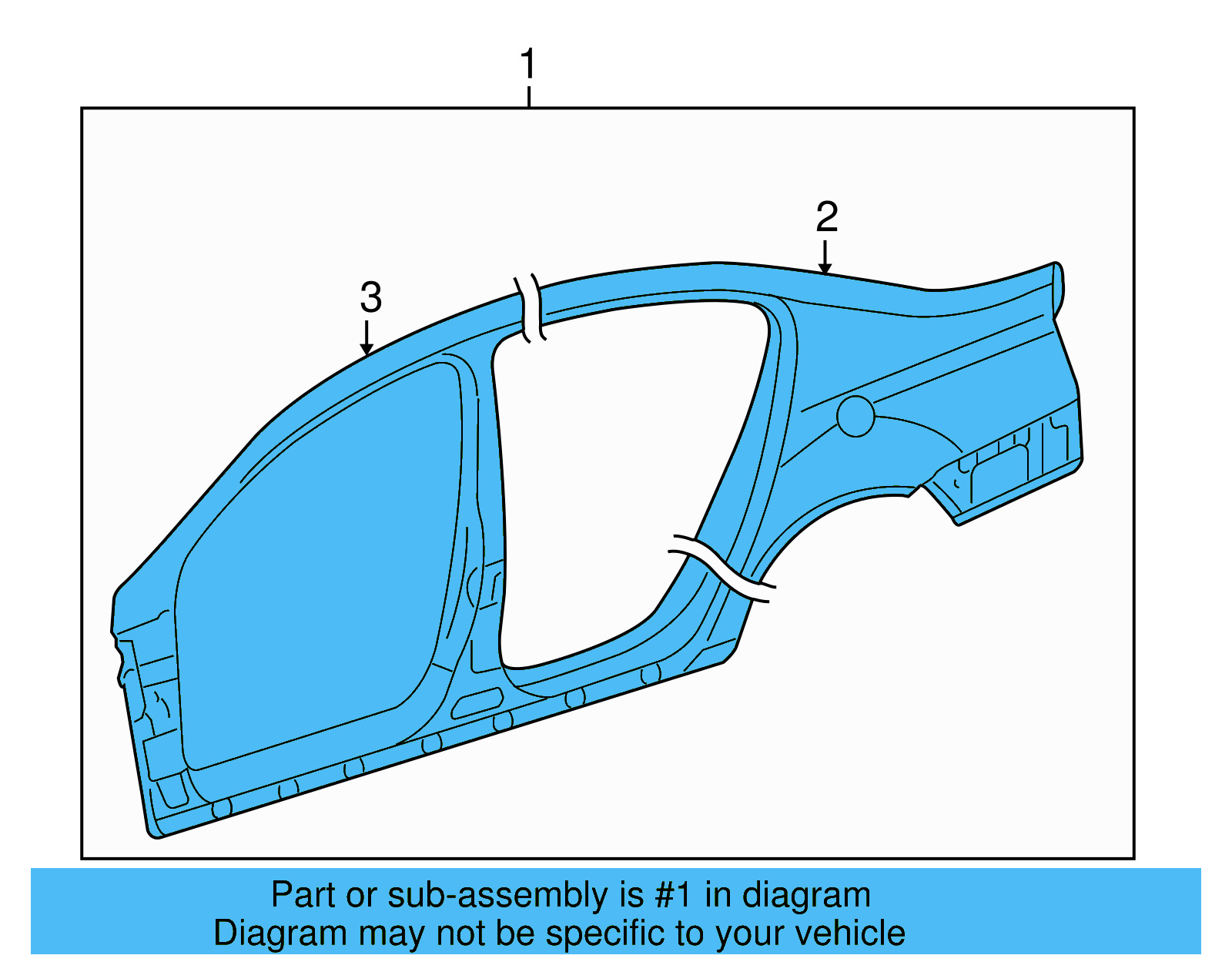 Uniside Assembly 3C8-809-605-B - View 6