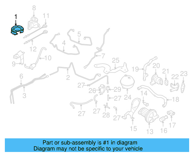 Vapor Canister 1K0-201-797-B - View 30