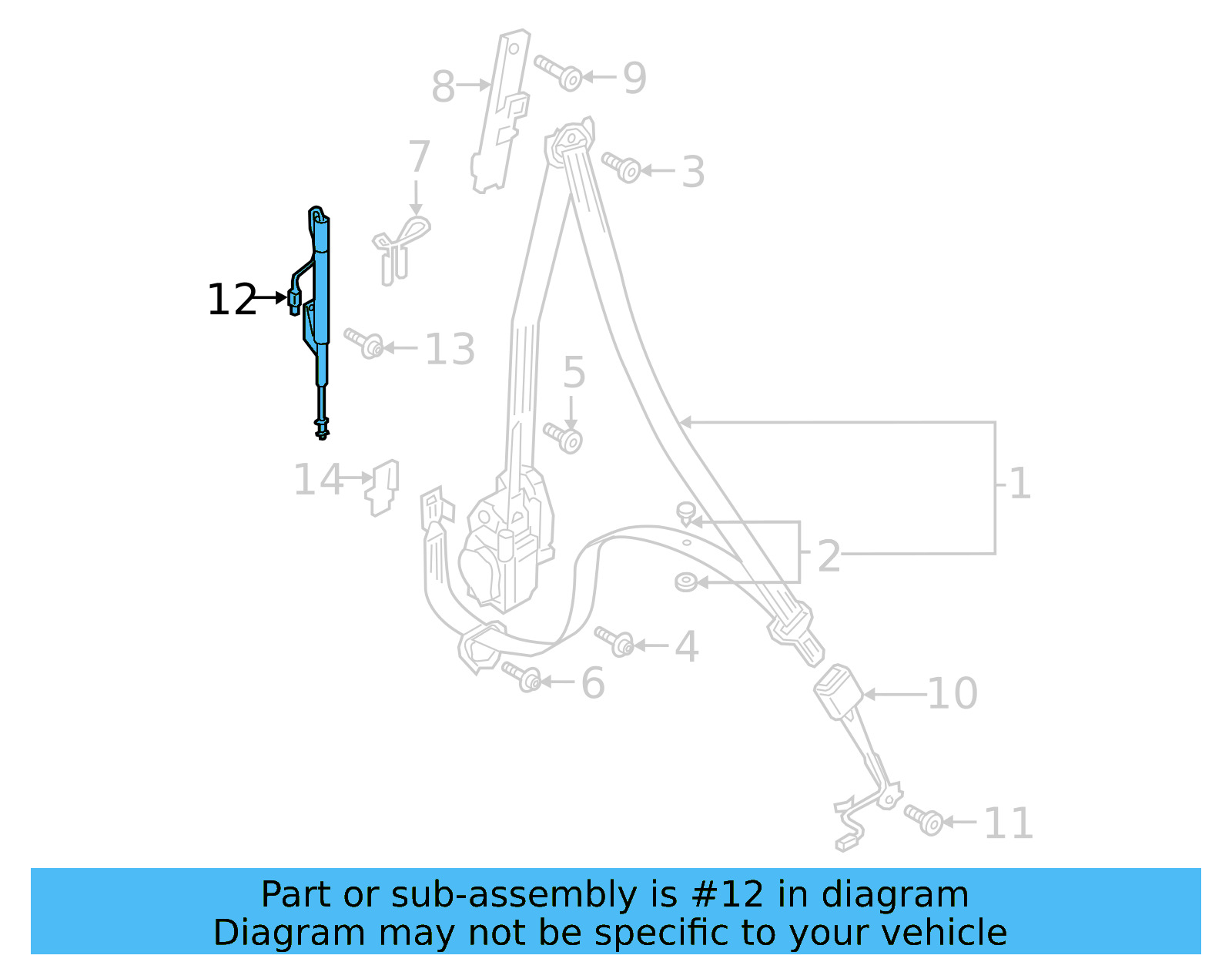 Belt Tensioner 3G8-857-619 - View 3