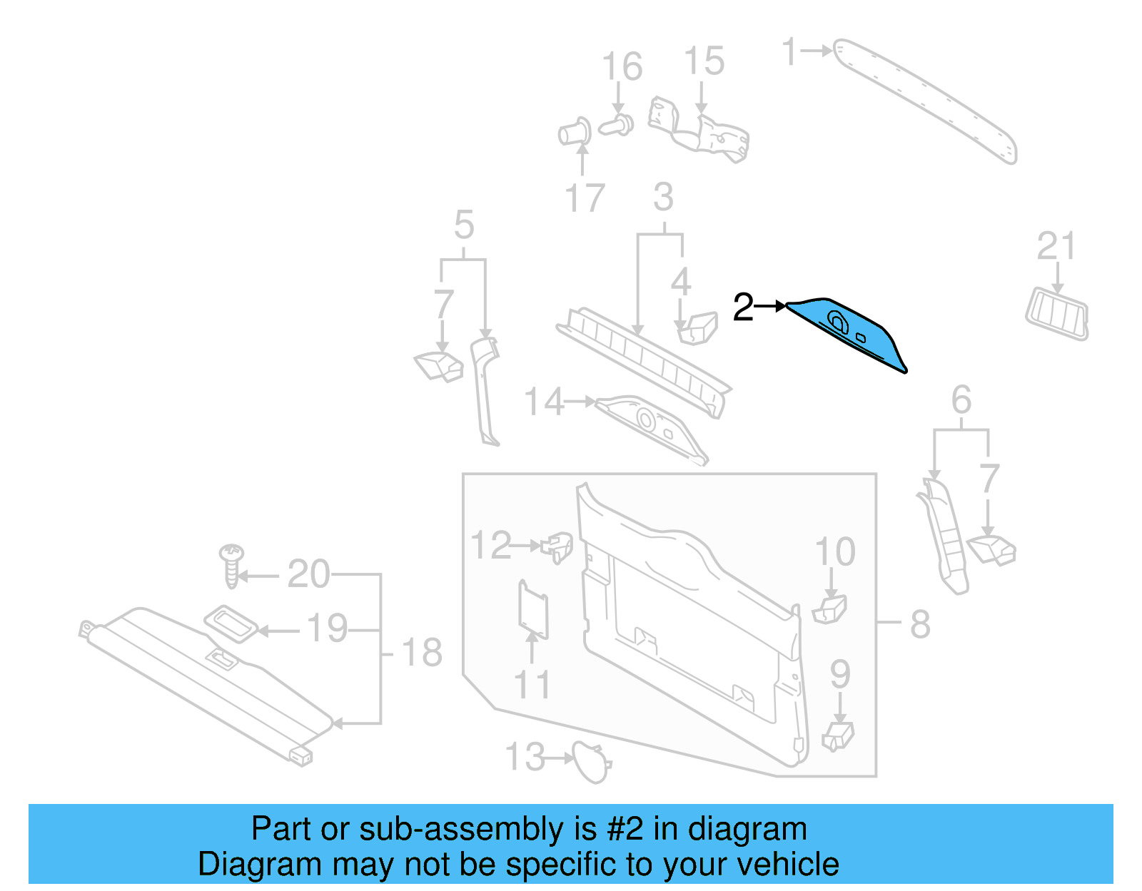 Lower Cover 7L6-867-717-B-9B9 - View 6