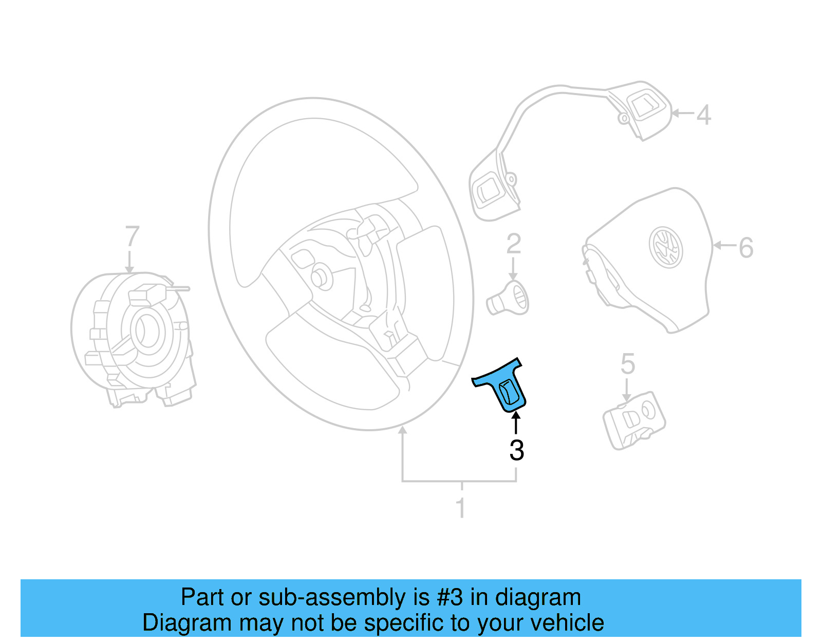 Emblem 5K0-419-685-N-POP - View 3