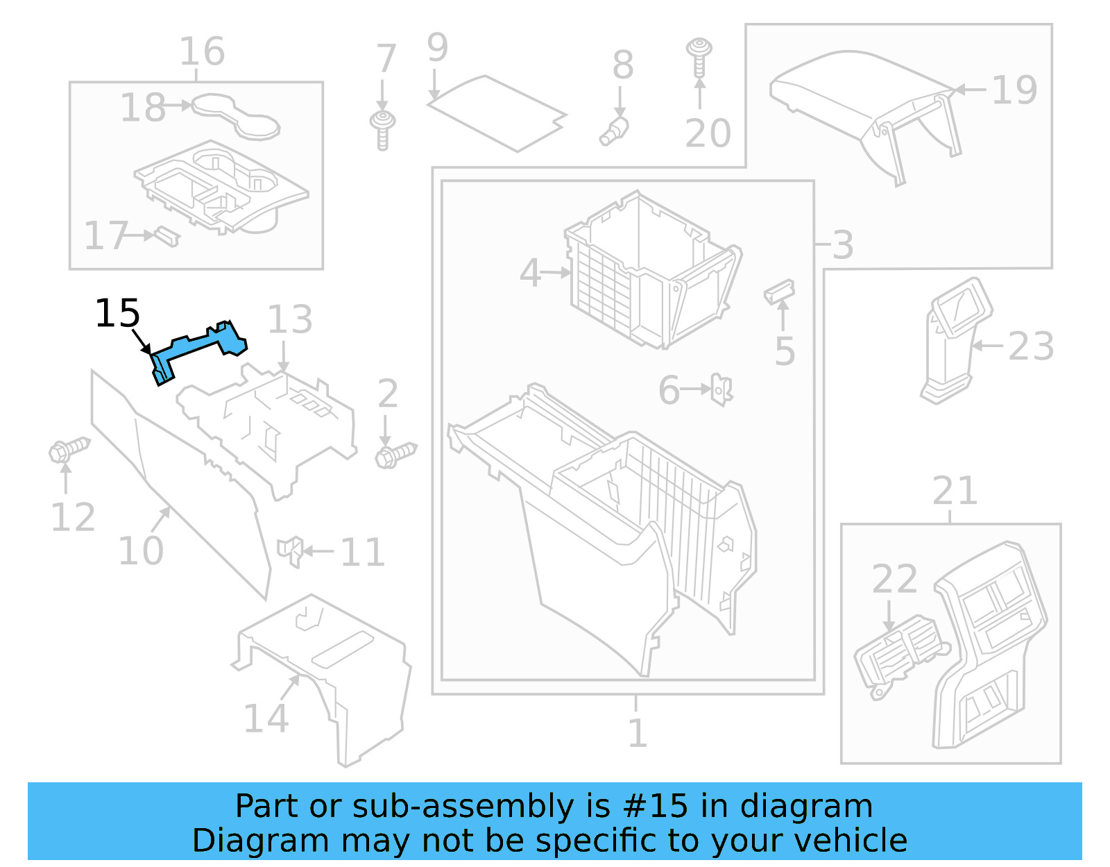 Console Bracket 3CN-863-143 - View 6