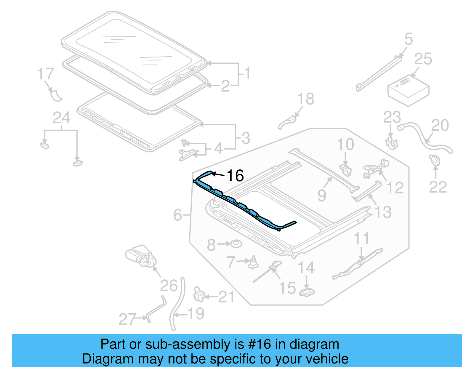 Air Deflector 7L6-877-651-A - View 4