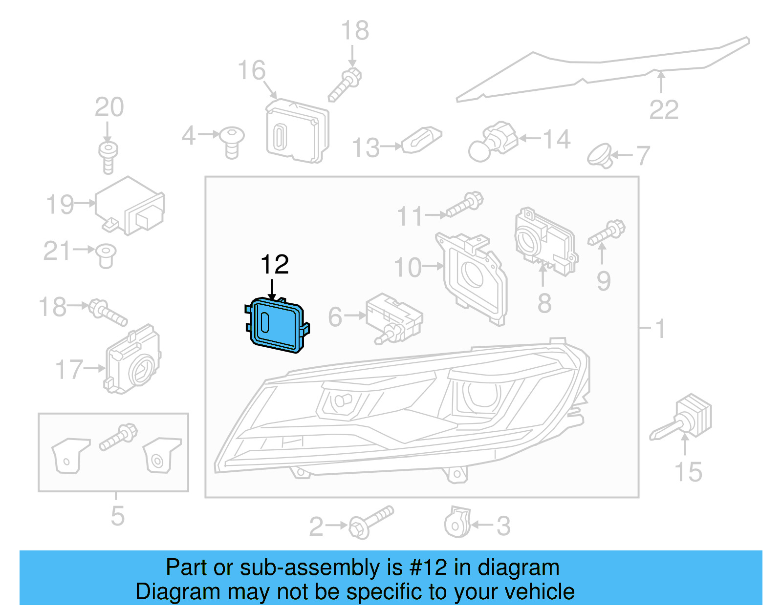 Inner Cover 7P6-941-607-B - View 4