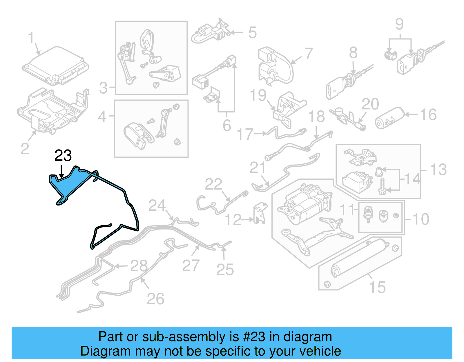 Air Pipe 7L0-616-719-E - View 12