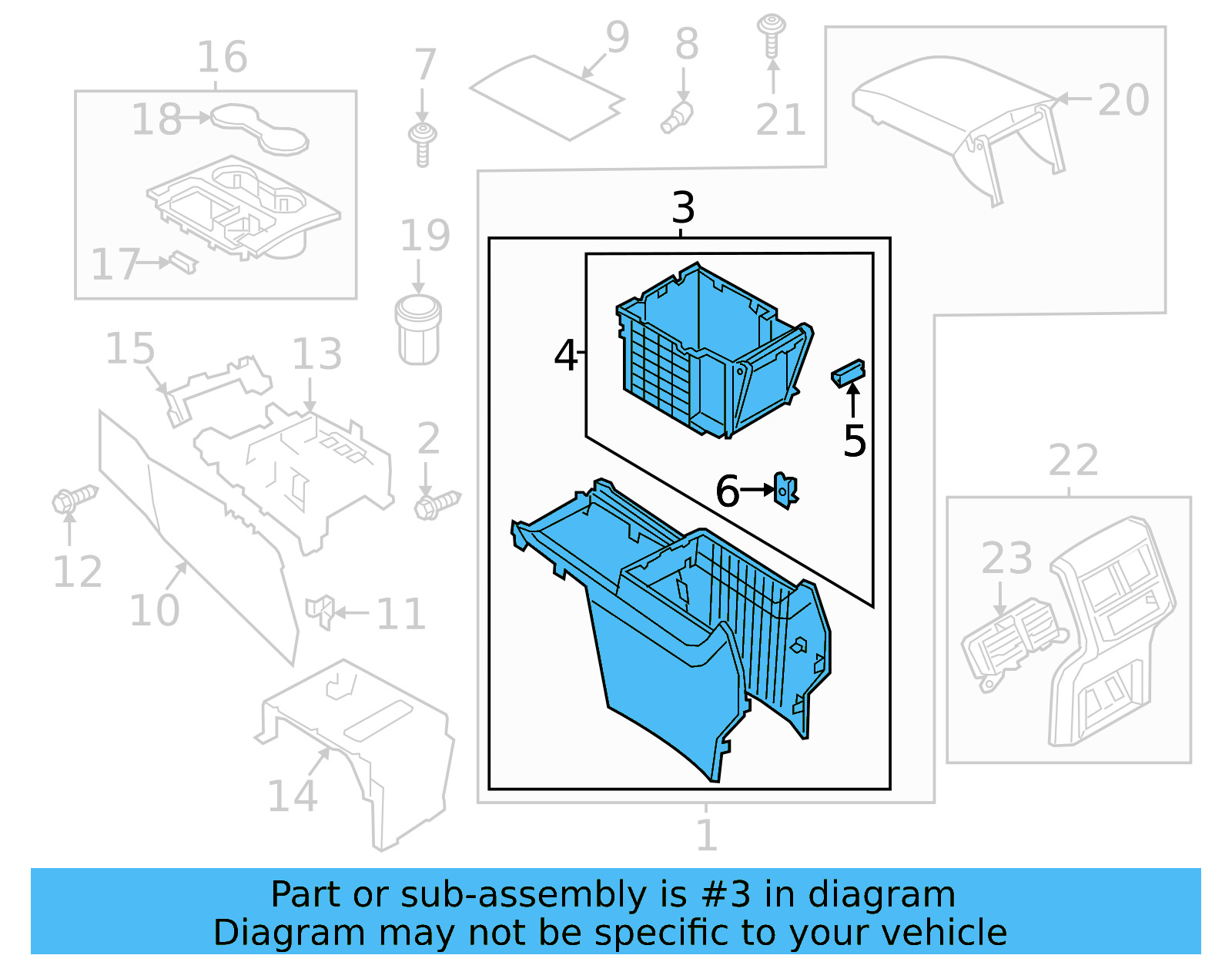 Console Assembly 3CN-863-241-H-CMQ - View 6
