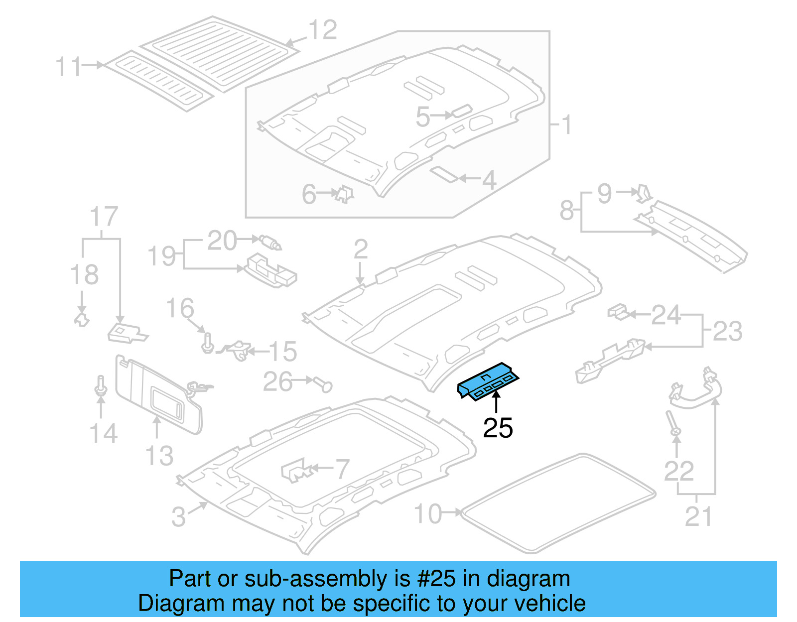Mount Plate 5N0-858-687-A - View 6