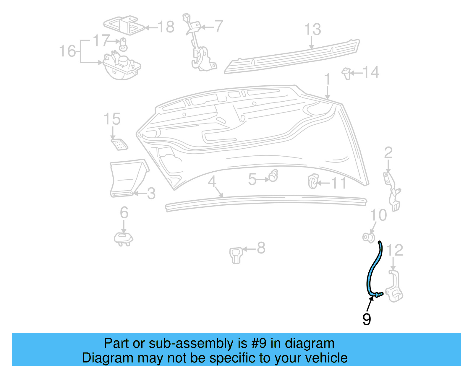 Release Cable 7D2-823-531 - View 4