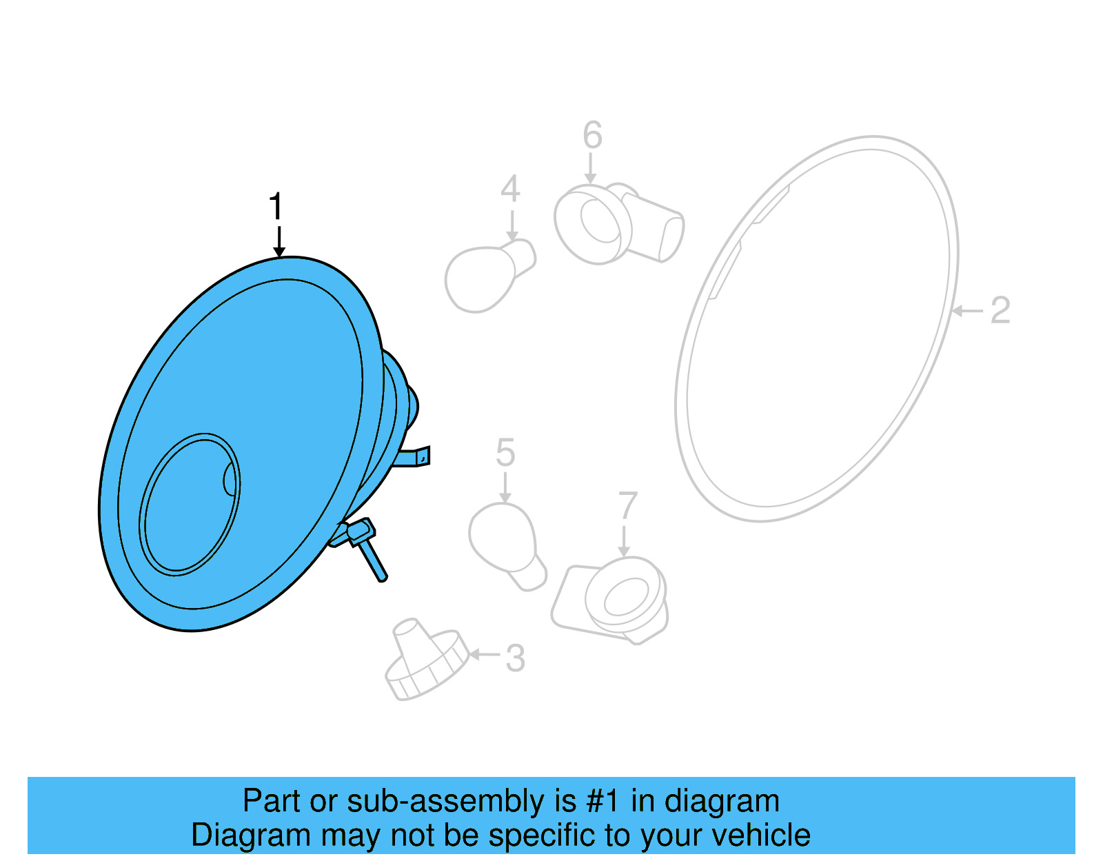 Tail Lamp Assembly 1C0-945-172-G - View 5