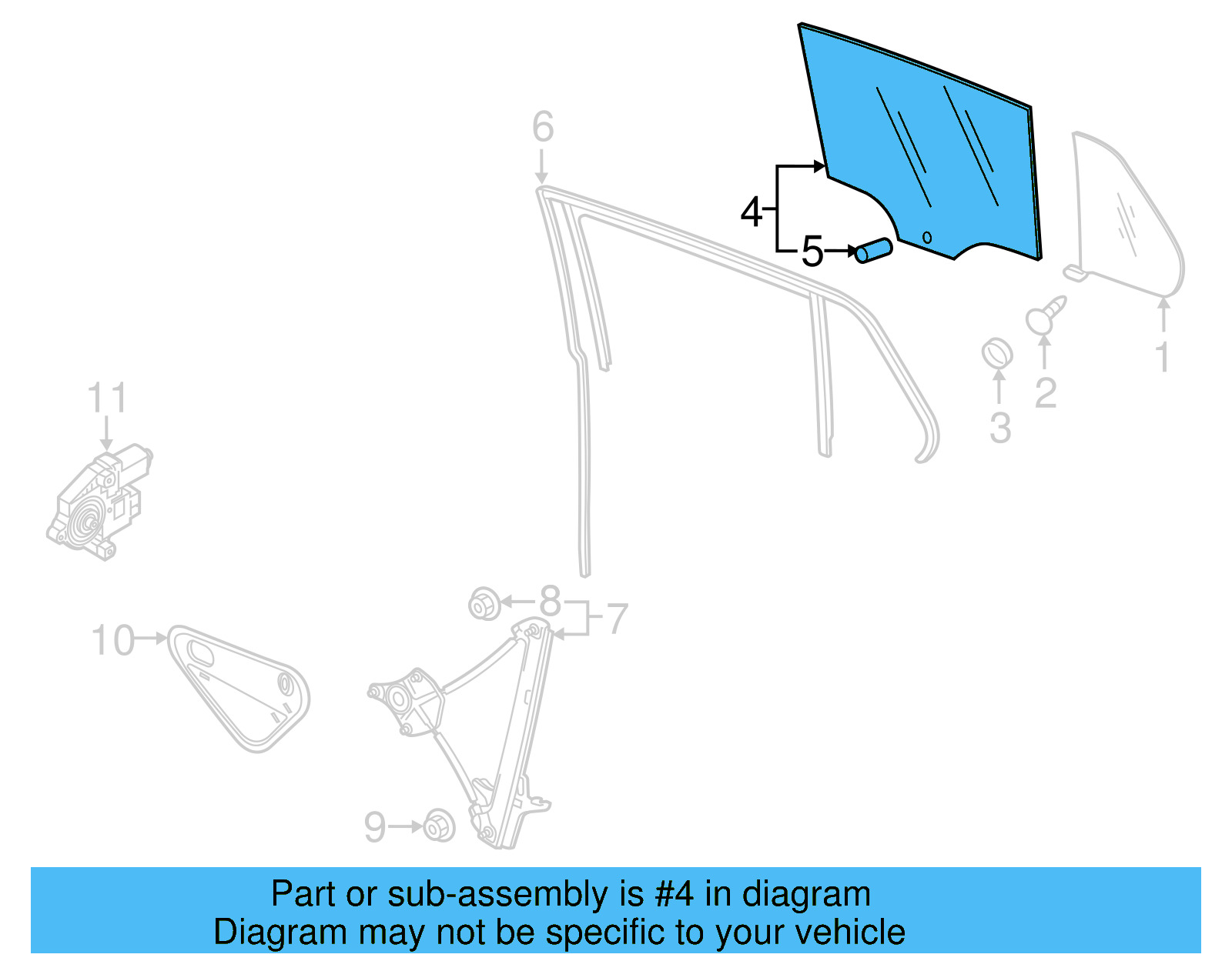 Movable Glass 5GM-845-025