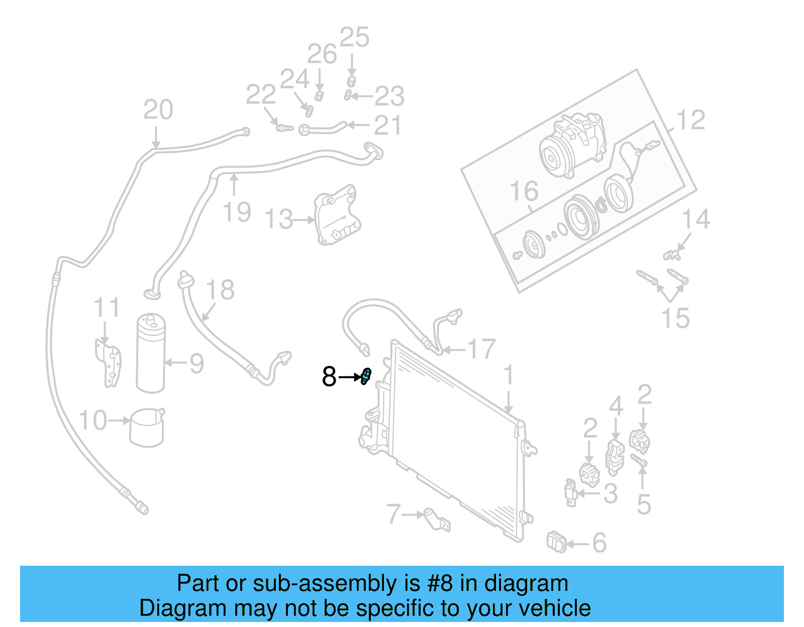 Safety Switch 8D0-959-482-B - View 10
