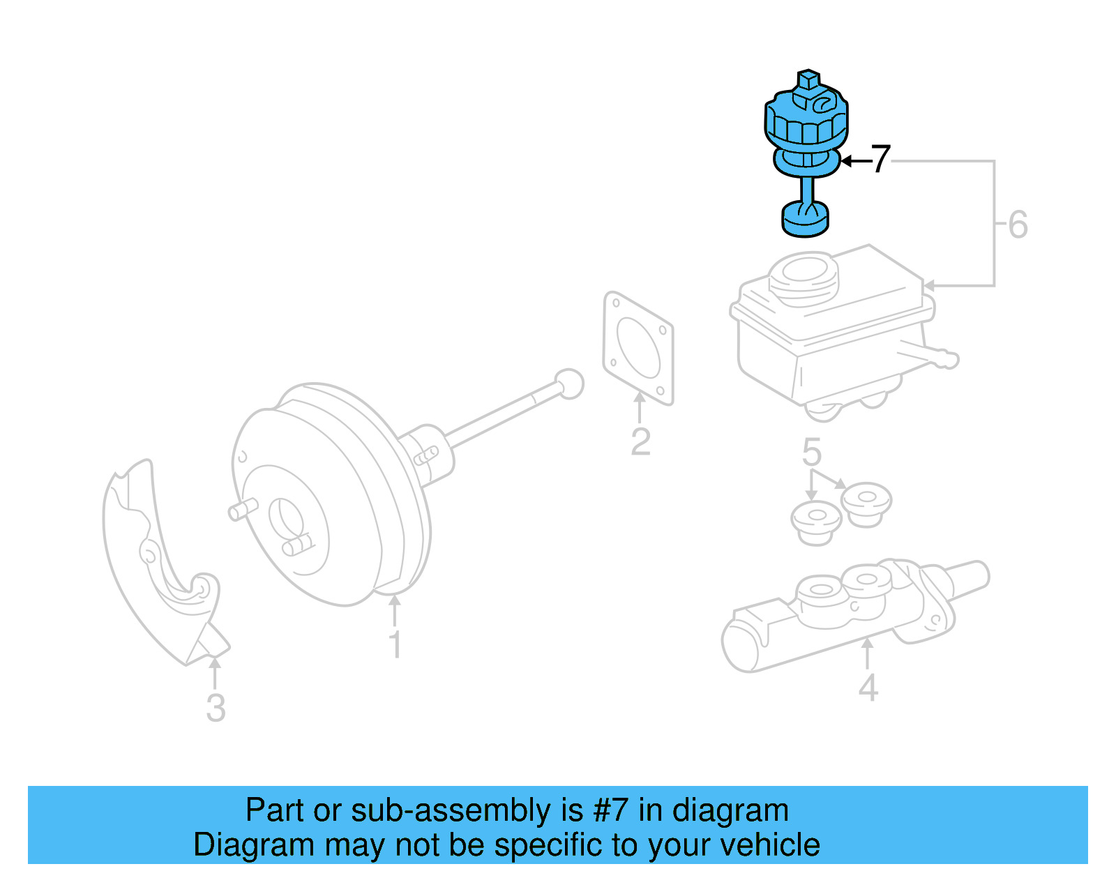 Cap Assembly 1H1-611-349-D - View 5