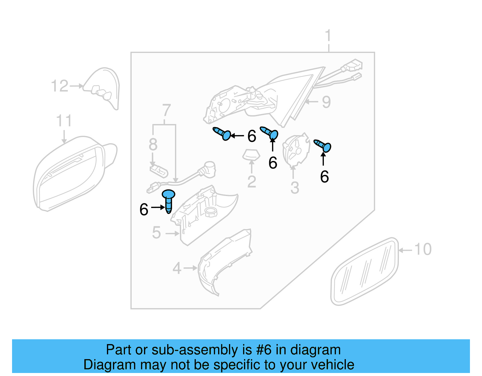 Mount Kit 7L0-898-011-A - View 2