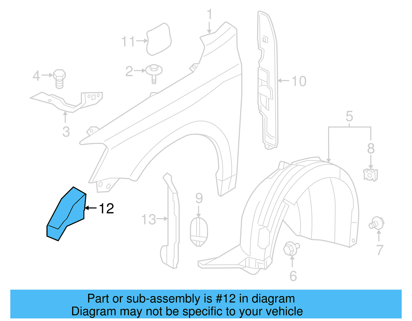Sound Absorber 5C6-864-237-B - View 21