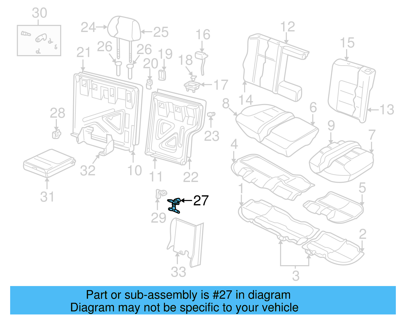 Center Bracket 1J0-886-187-E - View 9