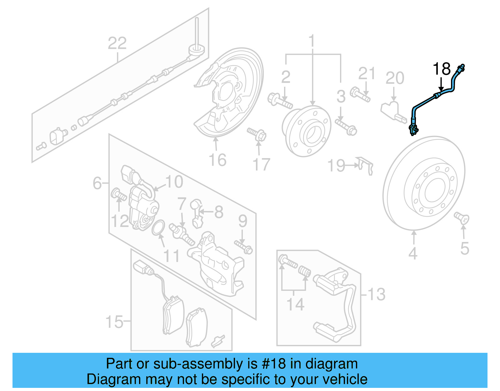 Brake Hose 5N0-611-775-B - View 15