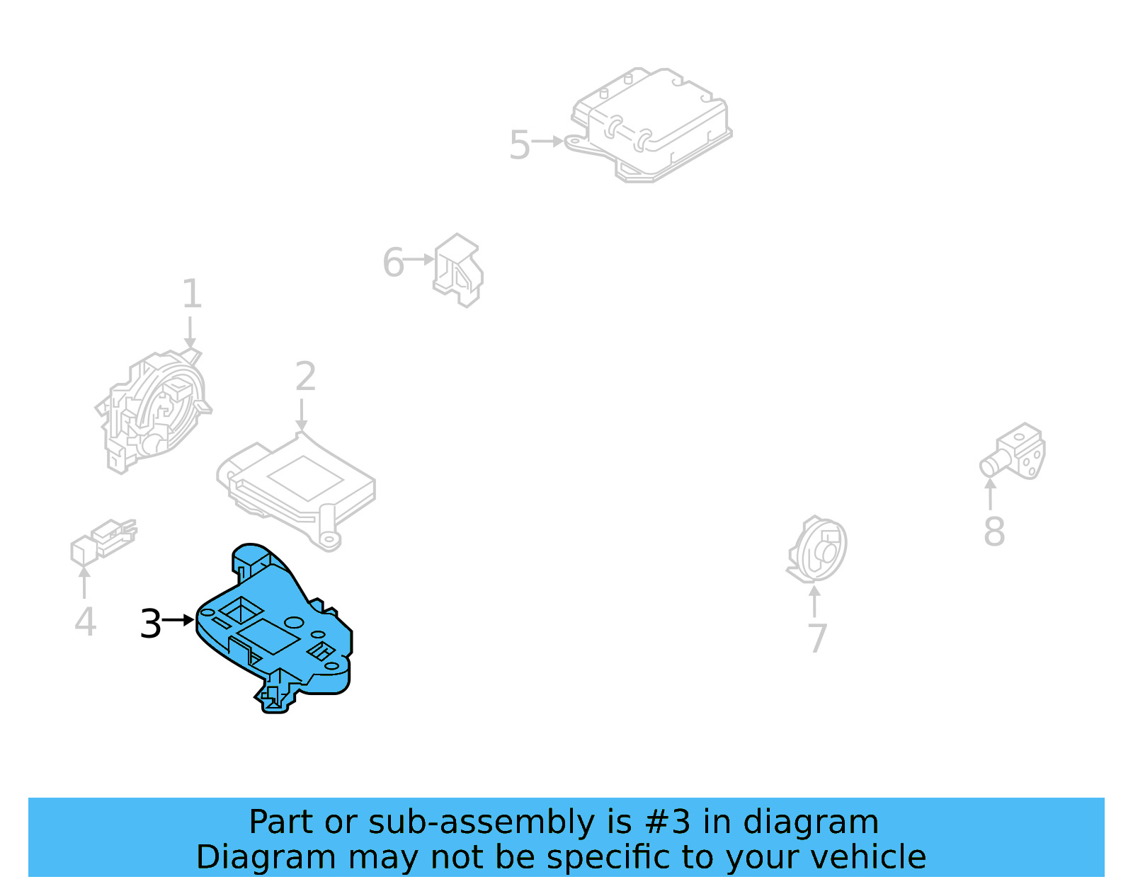 Occupant Module Mount Bracket 5NA-959-730 - View 32